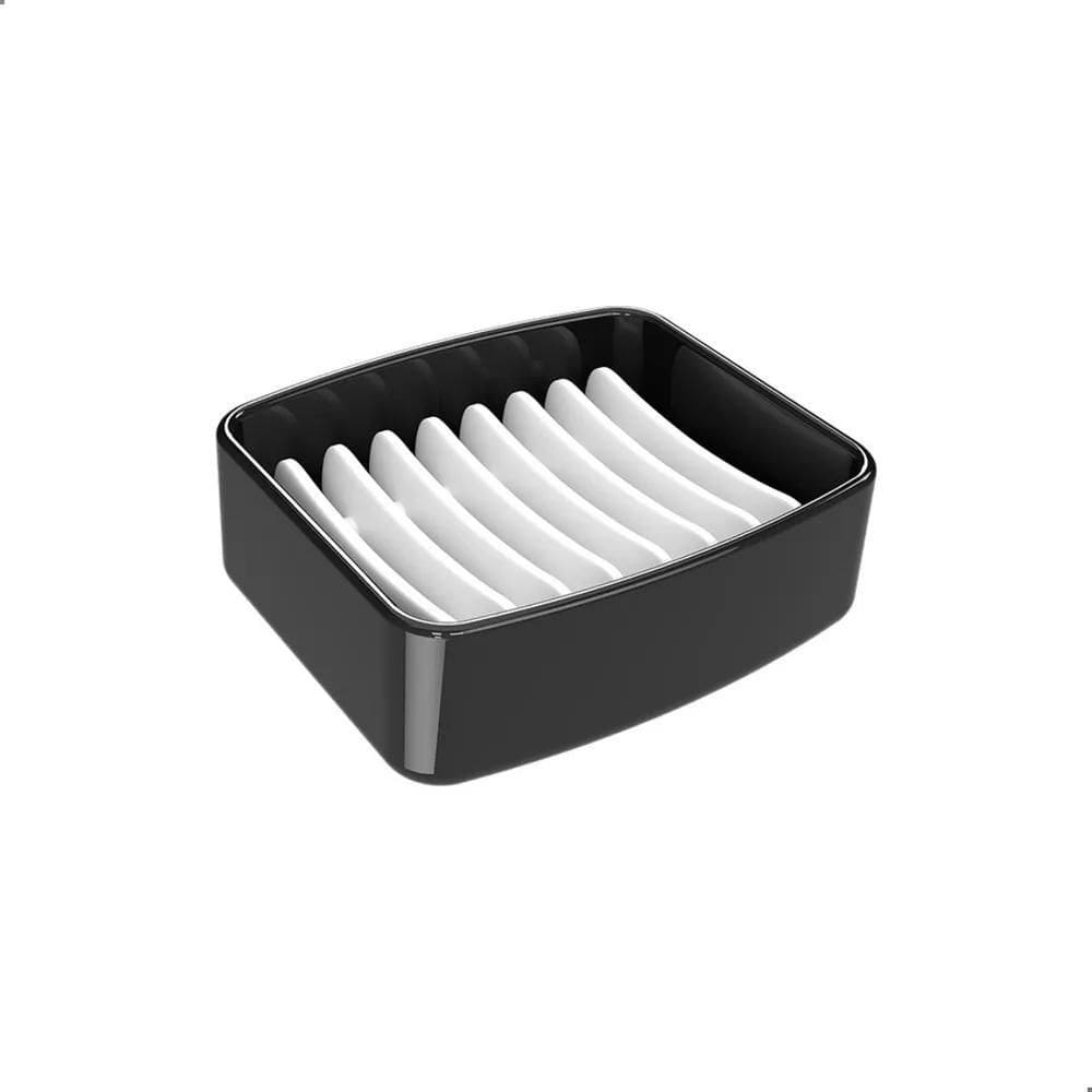 2X Saboneteira Para Banheiro Pia Coza Splash Bancada Lavabo