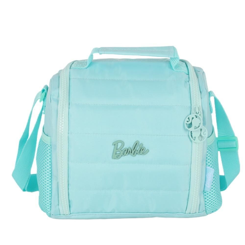 Lancheira Térmica Escolar Reforçada Estampa Barbie Premium