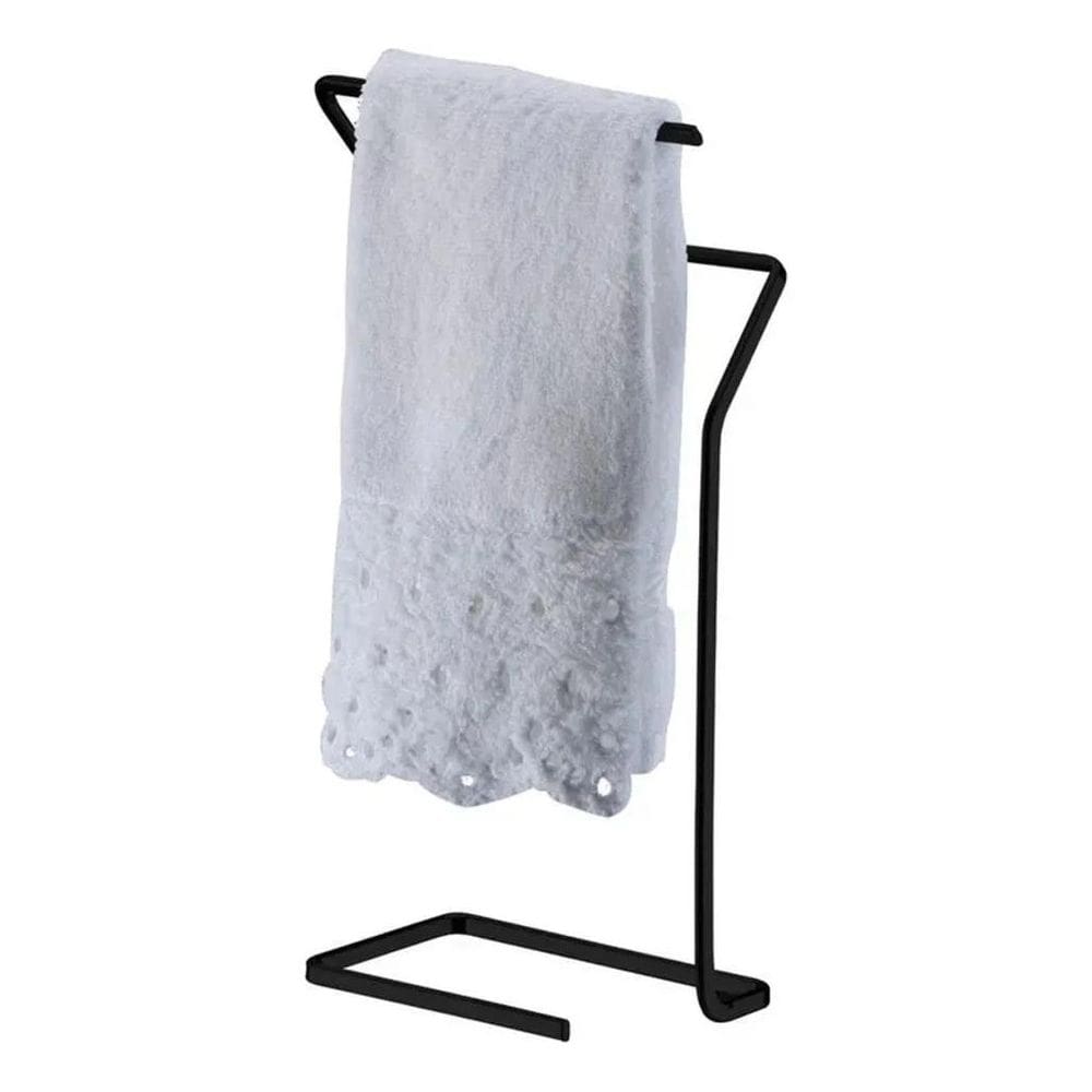 2X Suporte Porta Toalha De Rosto Bancada Pia Banheiro Lavabo