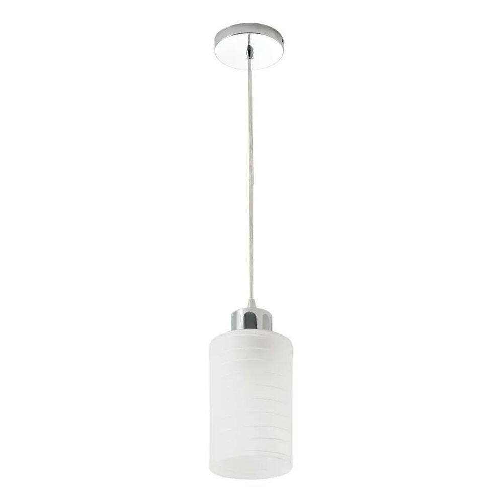 2X Luminária Pendente Track Quarto Sala Balcão 1 Lâmpada Biv