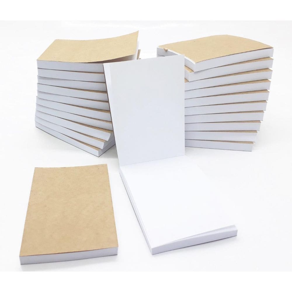 Kit 25 Bloco Anotacoes Rascunho Comanda 10X15Cm 100 Folhas