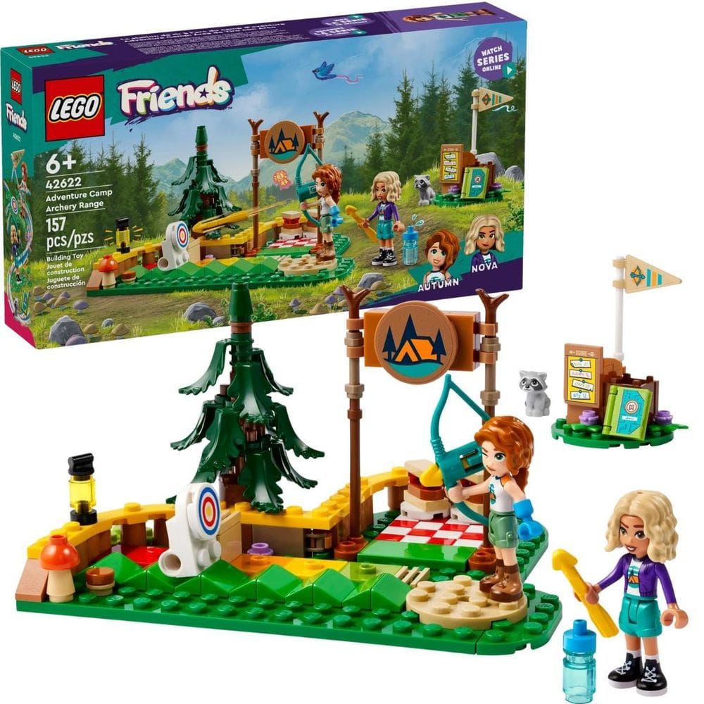 Campo De Arco E Flecha Acampamento Com 157 Peças 42622 Lego