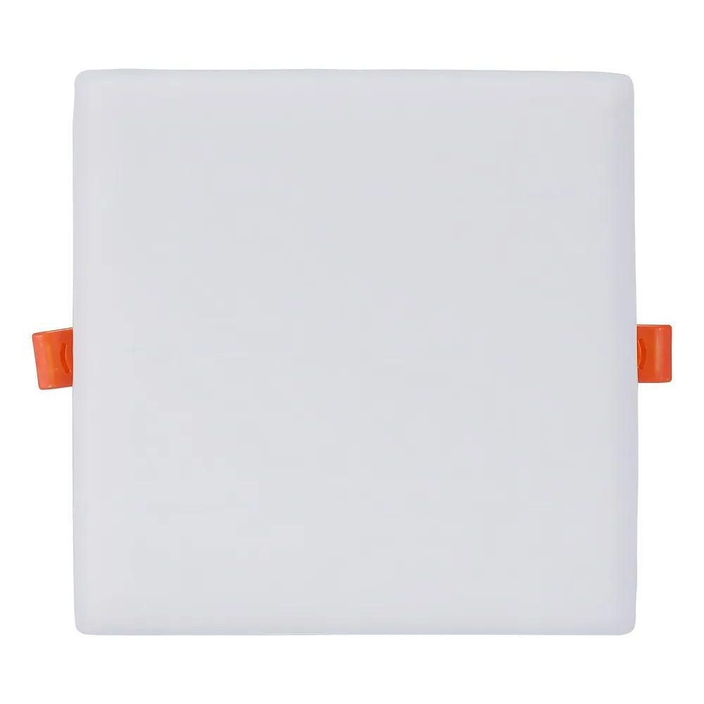 2X Painel Plafon 24W Led Borda Infinita Sobrepor Embutir 650