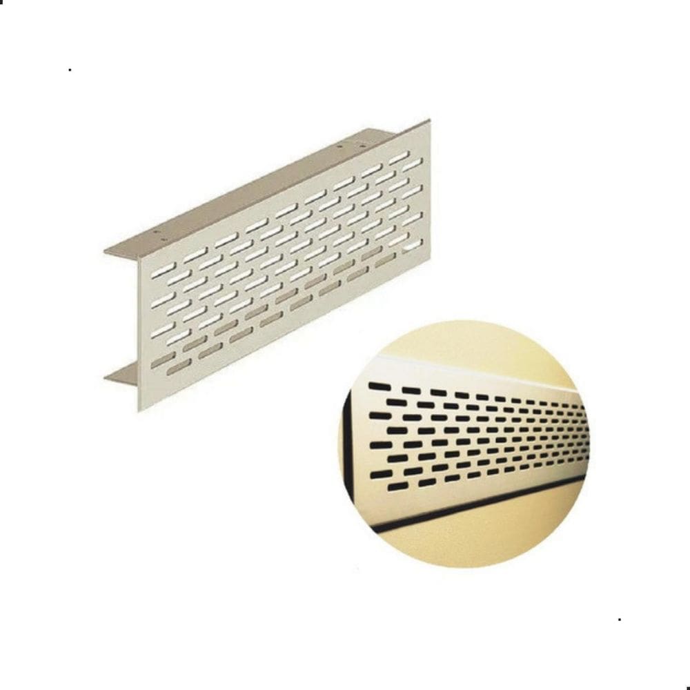 Grade Ventilacao 300Mm Aba 28 Aluminio