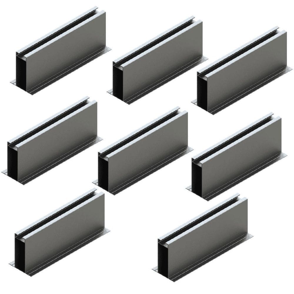 Estrutura Suporte Mini Trilho Fixador Placa Painel Solar