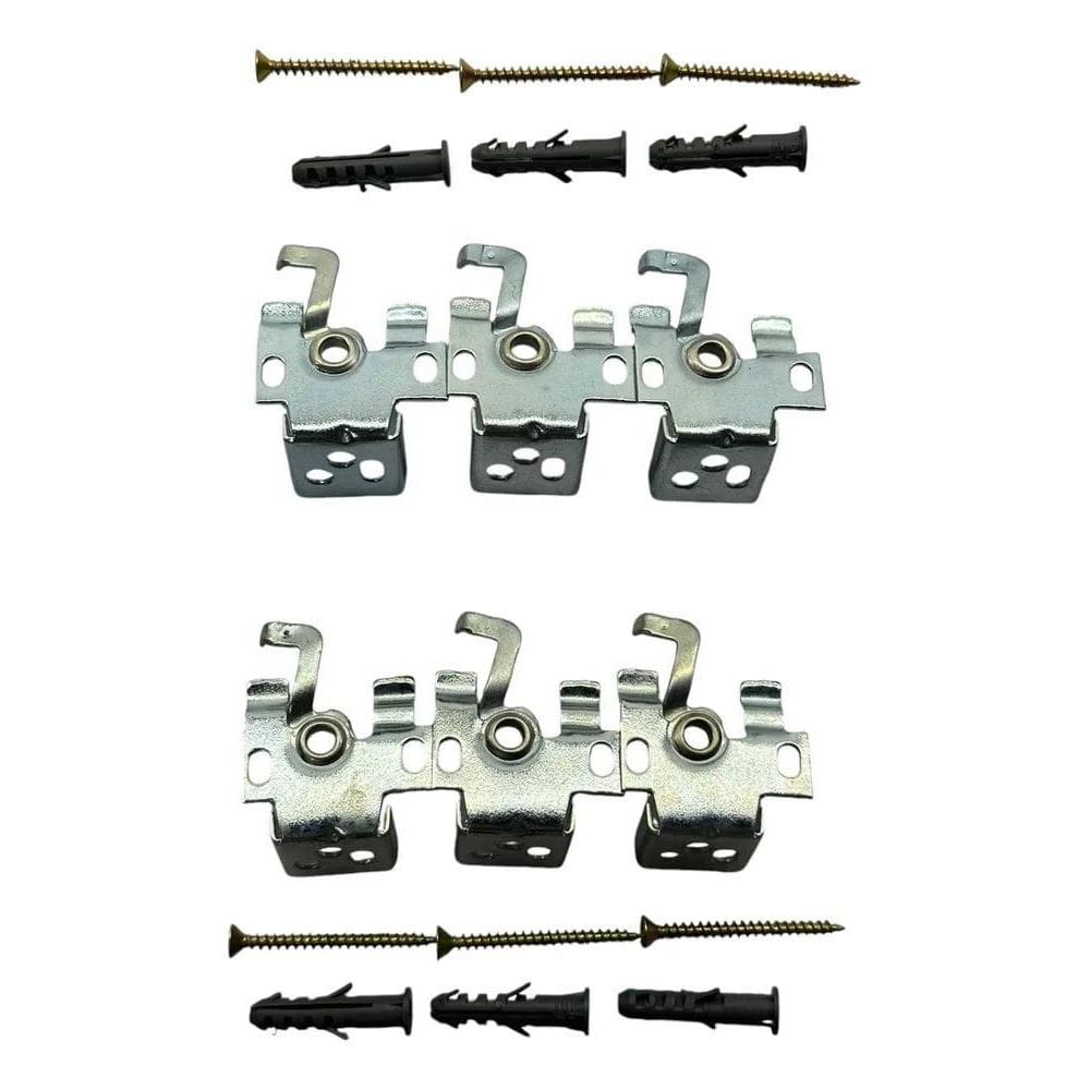 2X 6 Peças Suporte Persiana Horizontal Acessórios Manutenção