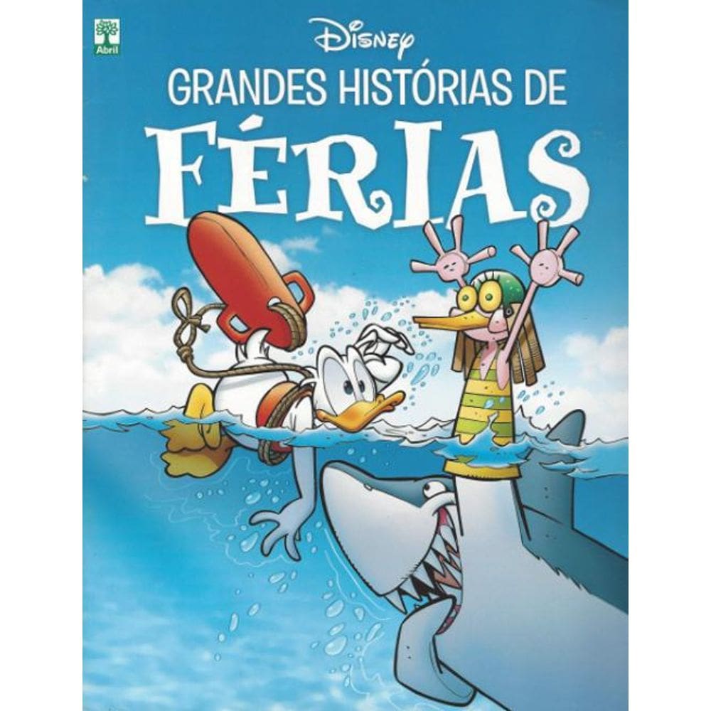 Livro Disney Grandes Histórias De Férias Edição Nº 3