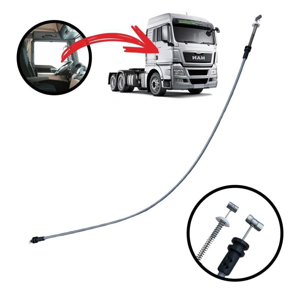 Cabo Abertura De Porta Direito E Esquerdo Man Tgx E Meteor