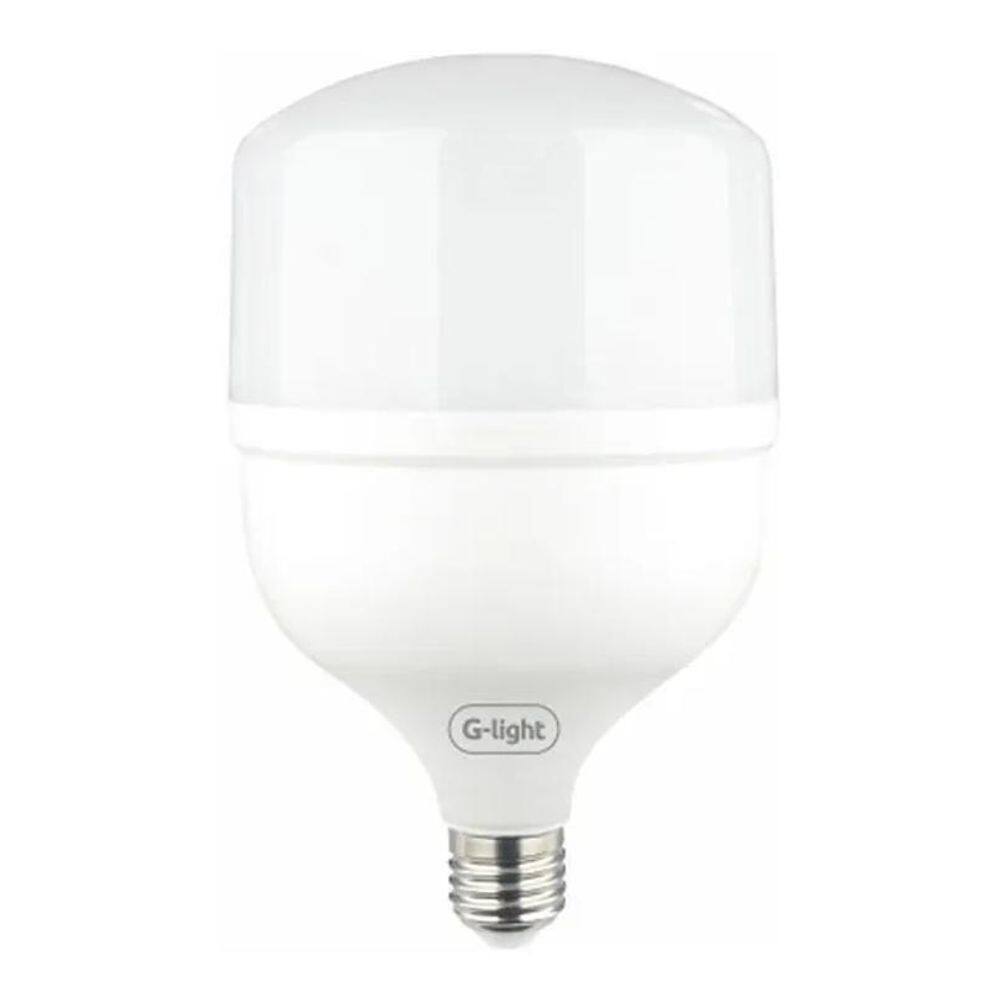 2X Lâmpada Led G-Light 60W Bulbo 6500K E27 Branco-Frio