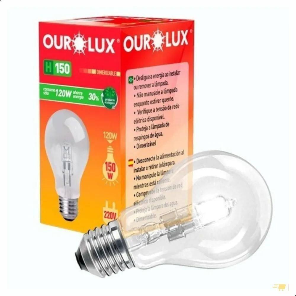 2X Lampadas Para Churrasqueira 120W Ourolux