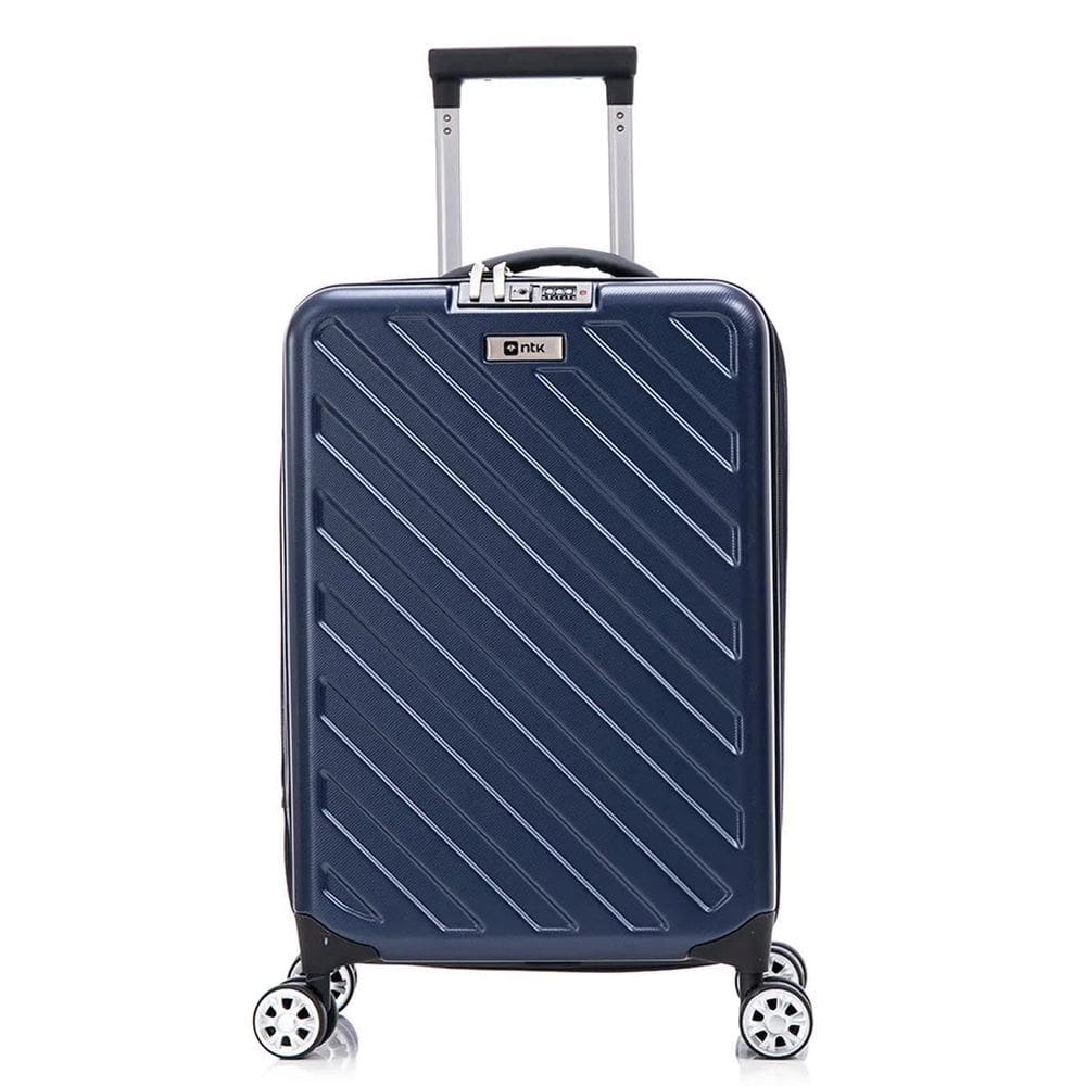 Mala De Viagem Compacta Rodas 360º Cadeado Azul Escuro Ntk