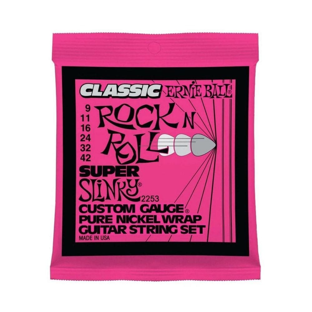 Kit 3X Enc. Guit. Ernie Ball 2253 C. Super Slinky 009.042
