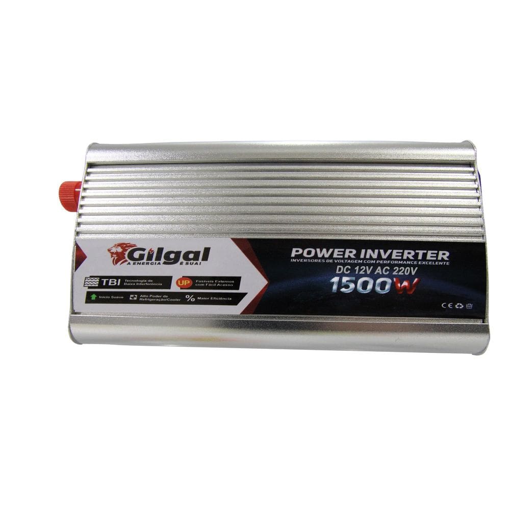 Inversor Onda Senoidal 1500W Conversor 12V Para 220V