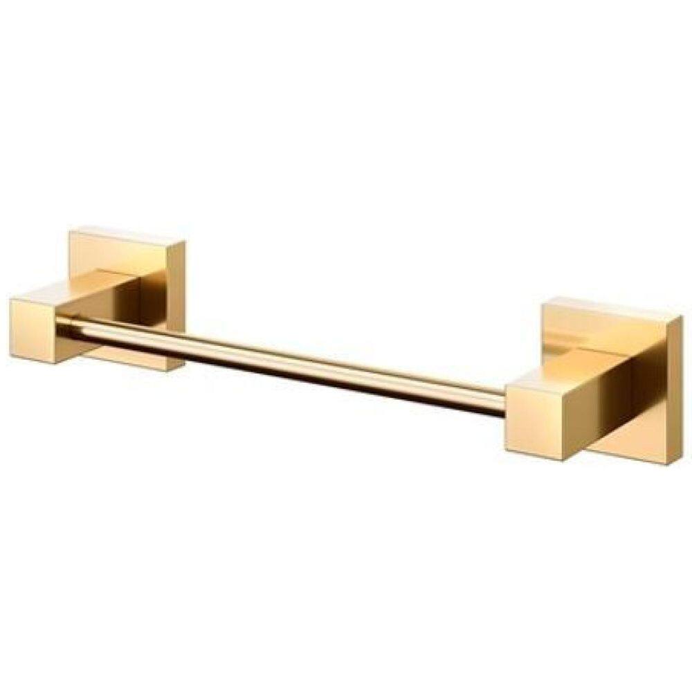 Porta Toalha De Rosto Docol Square Ouro Polido 388443