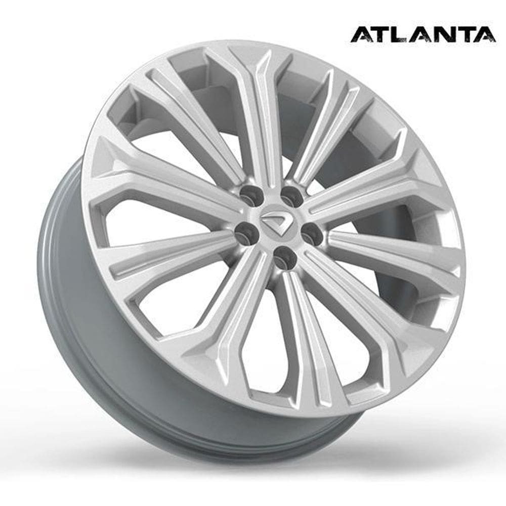 Roda Aro 20X7,5 Atlanta Prata Furação 5X112Mm