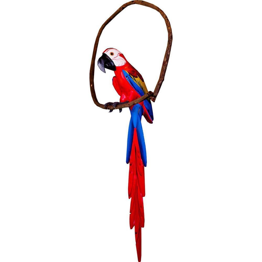 Arara Vermelha de Madeira