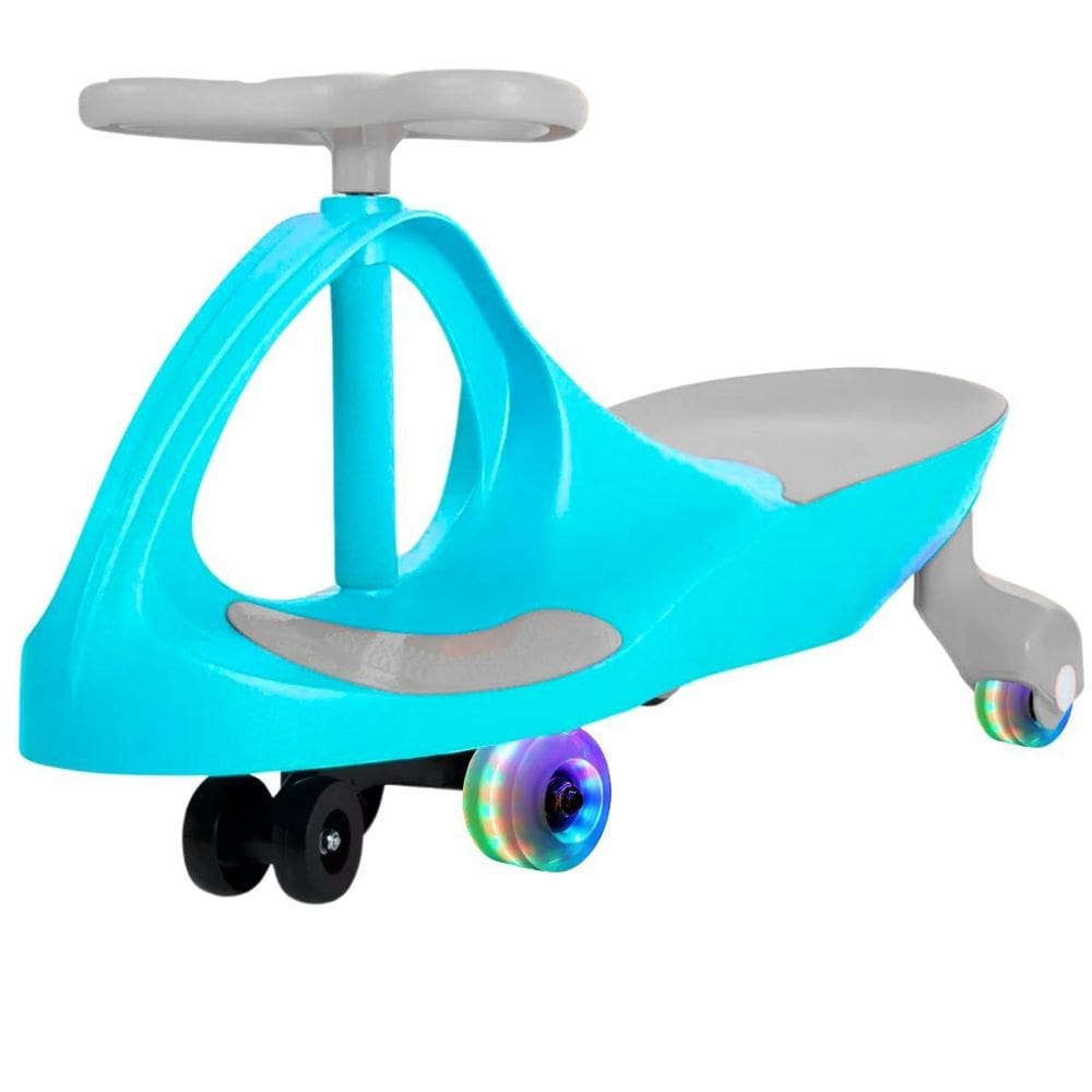 Carrinho Rolimã Zig Zag Car 360 Roda Led Infantil - Castela