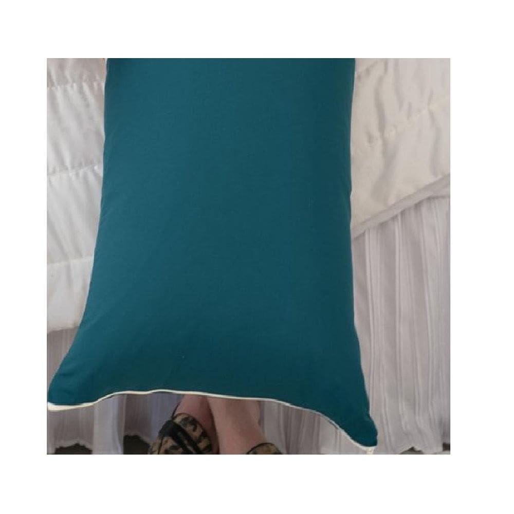 Fronha Avulsa Poliéster Hug Colors 40Cmx130Cm Verde Esmerald