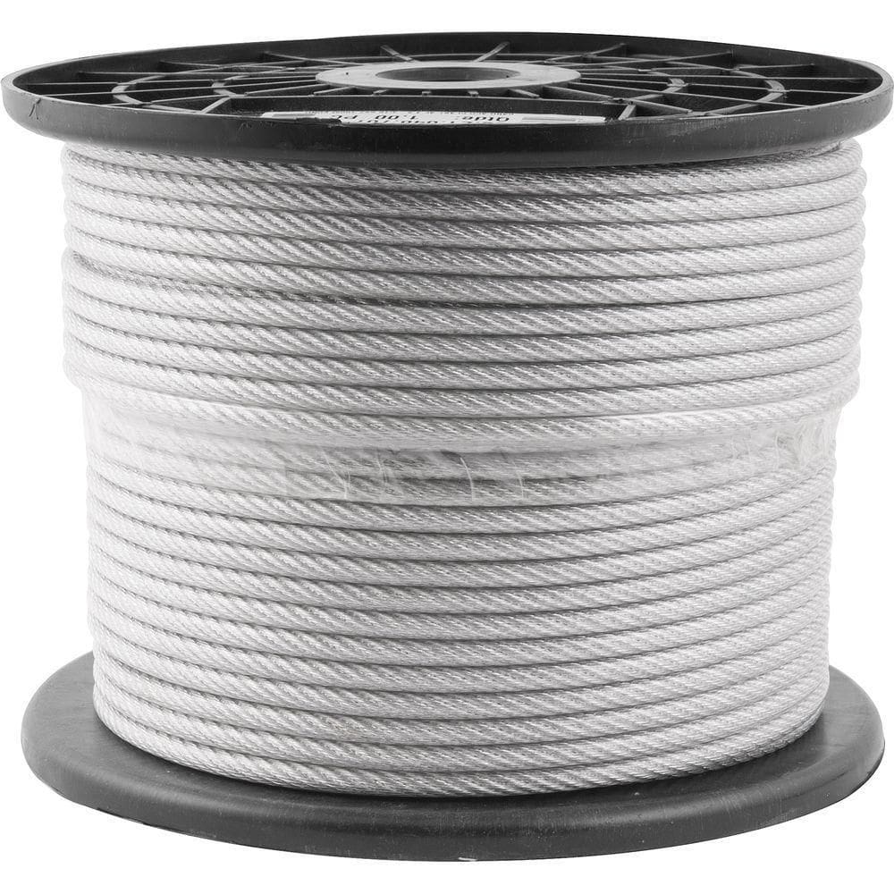 Cabo De Aço Plastificado Af 3,97Mm 5/32 6X7 Com 100M Vonder