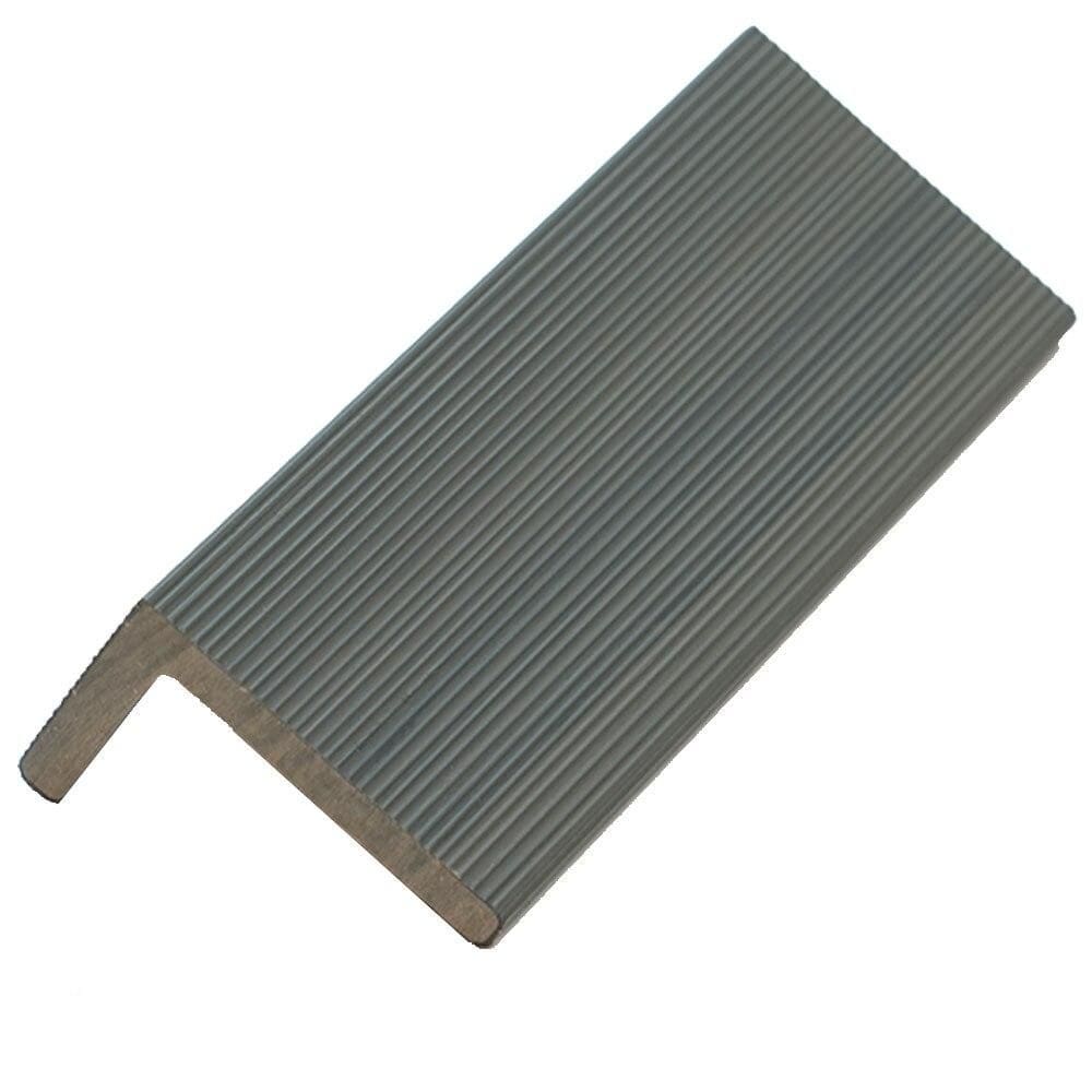 Acabamento para Painel Ripado Modaza WPC Externo, 6 x 290 cm, Gray