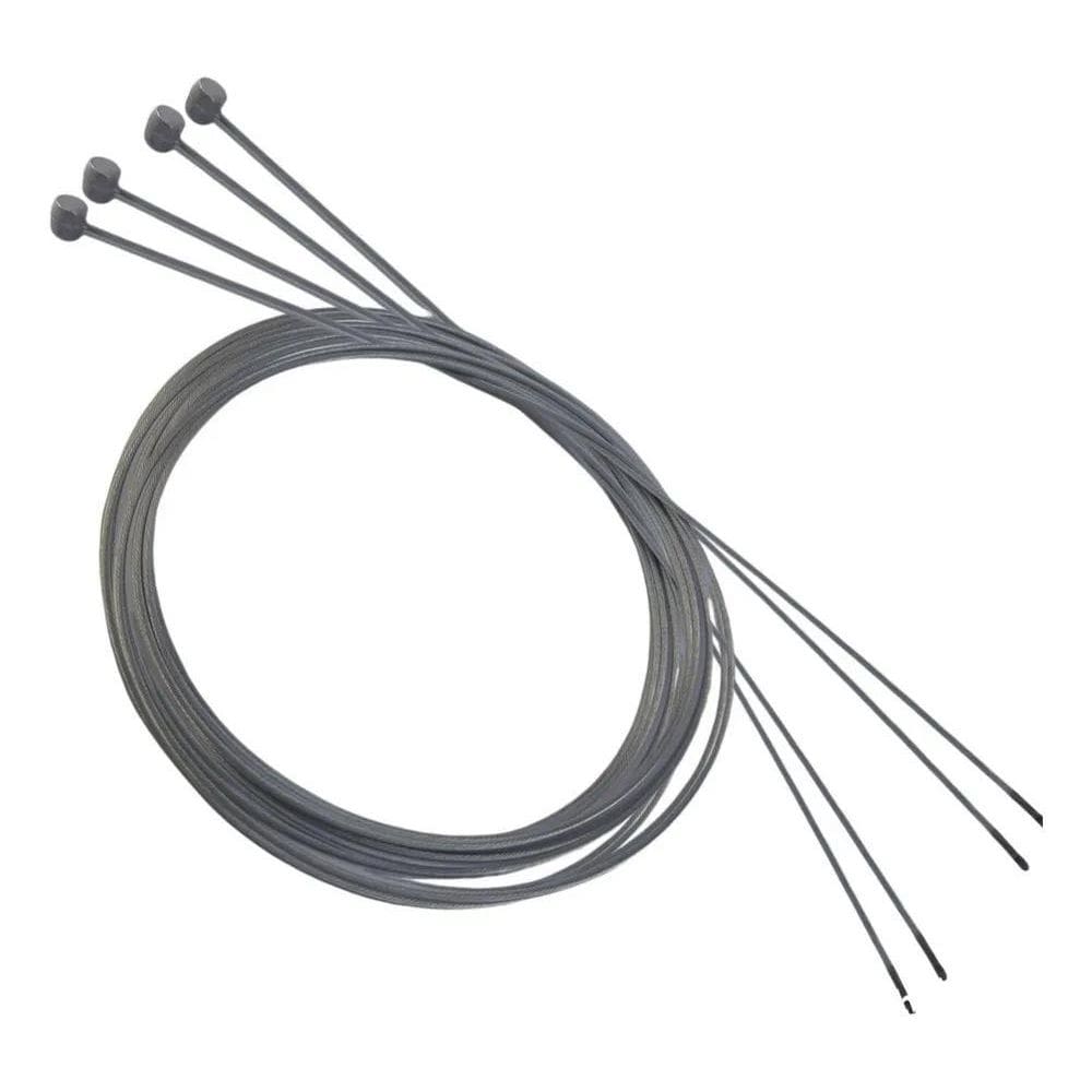 2X Kit 04 Cabos De Aço Longo Reforçado Freio Bicicleta Bike