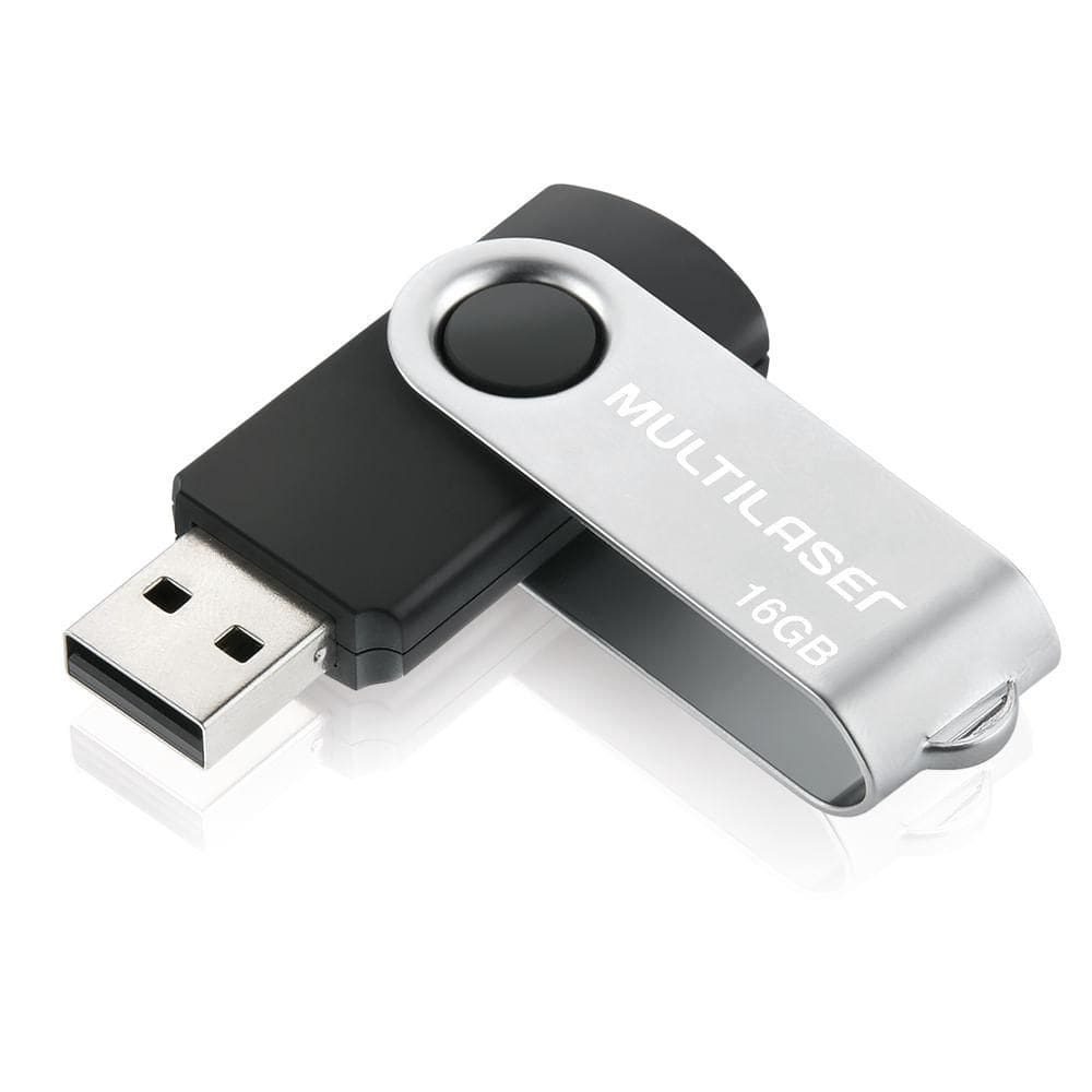 Kit 6 Unidades Pendrive Multilaser Pd588 16Gb