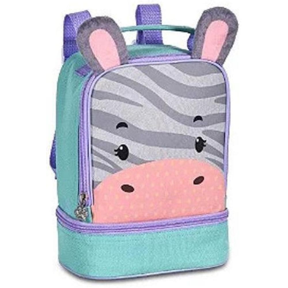 Lancheira Térmica Infantil Escolar Passeio Costas Zebra