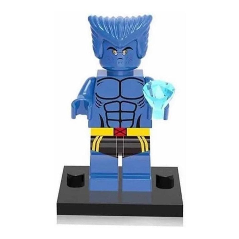 Boneco Blocos De Montar X-Men Fera