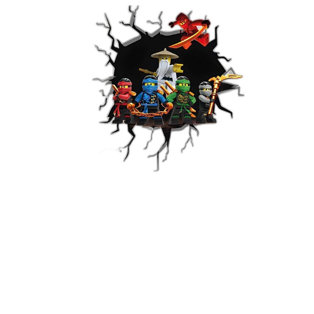 Adesivo De Parede Ninjago Mod01