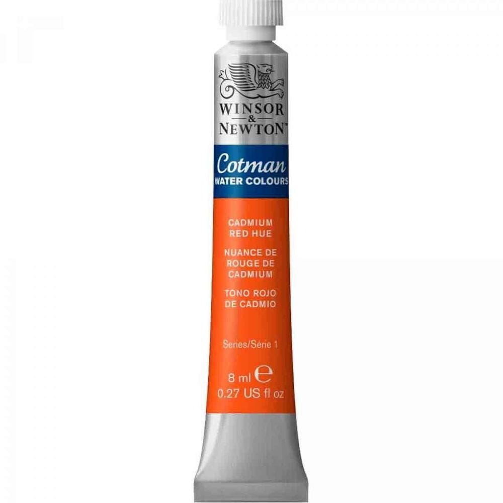Aquarela Cotman W&N Tubo 095 Cadmium Red Hue 8Ml