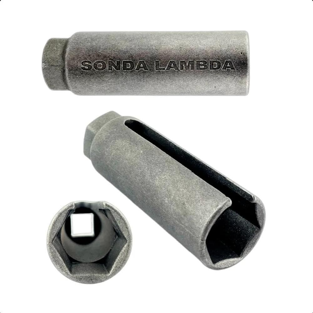 2X Chave Sextavada Sonda Lambda Longa 22Mm 1/2 Pol Reforçada