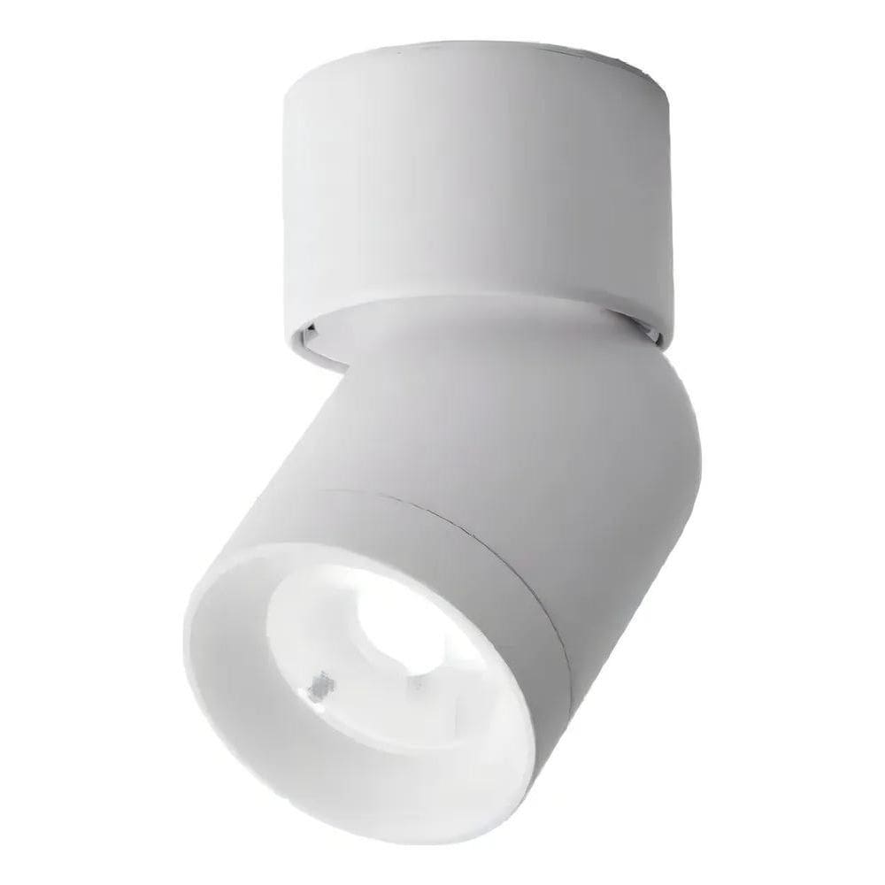 2X Spot Sobrepor Yika Branco Led 7W 2700K Bivolt Ds7082 Deli