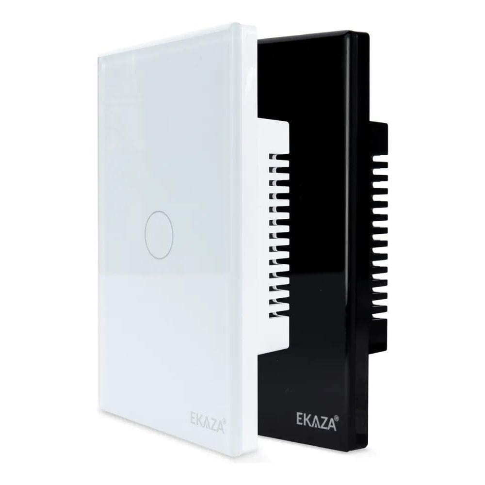 2X Interruptor Zigbee Inteligente 1 Botão Smart Touch Alexa