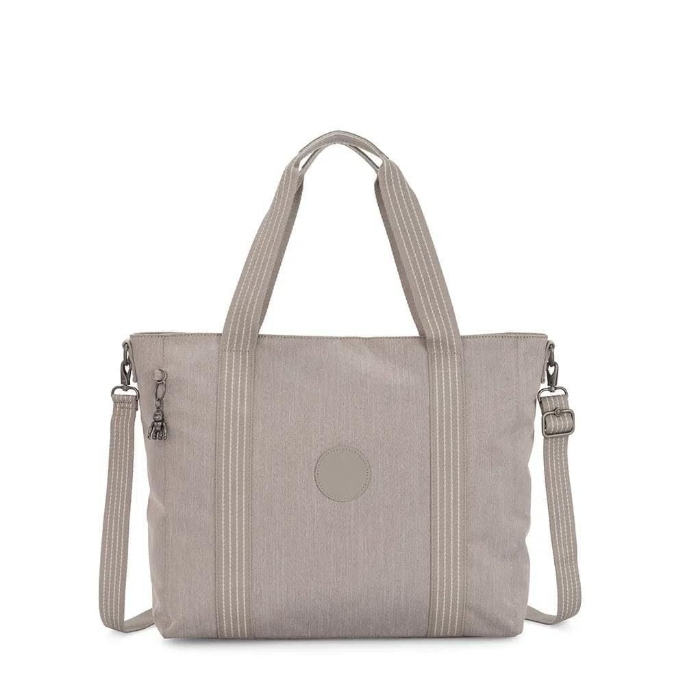 Bolsa Kipling Asseni Grey Beige Pep Ki398147O