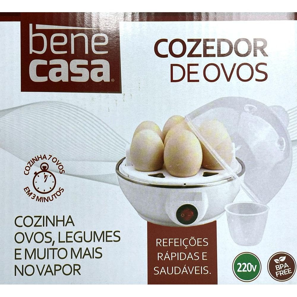 Cozedor De Ovos Branco 110V