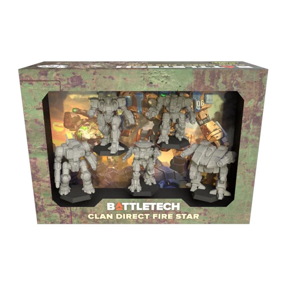 Jogo de Tabuleiro Catalyst Game Labs BattleTech Clan Direct Fire Star