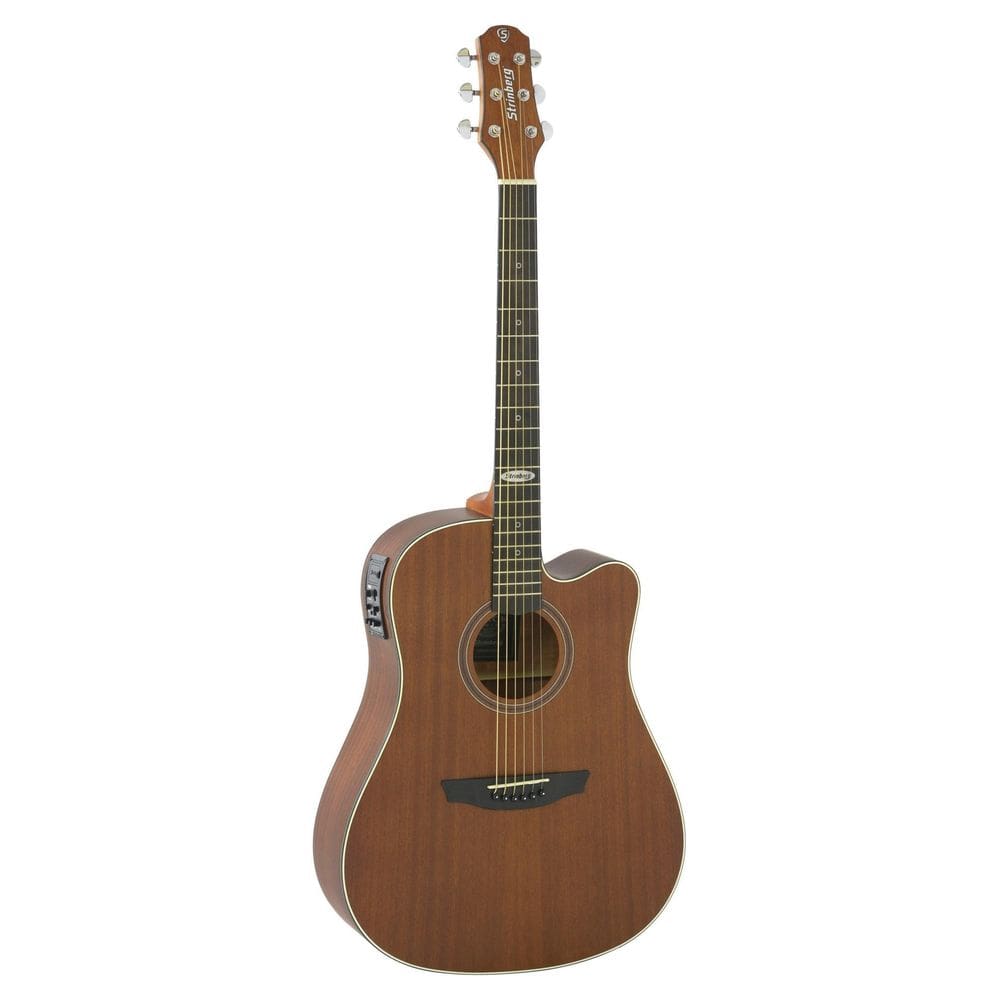 Violão Eletrico Strinberg Sd200C Mgs Mahogany Satin + Capa