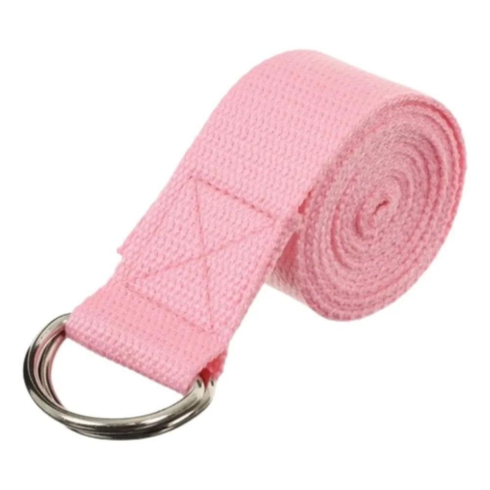 2X Faixa Fita Pilates Yoga Strap Cinto Alongar Ioga Algodão