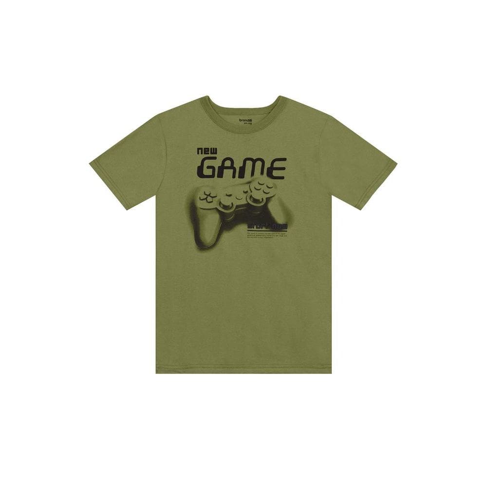Camiseta teen menino de games Brandili Young