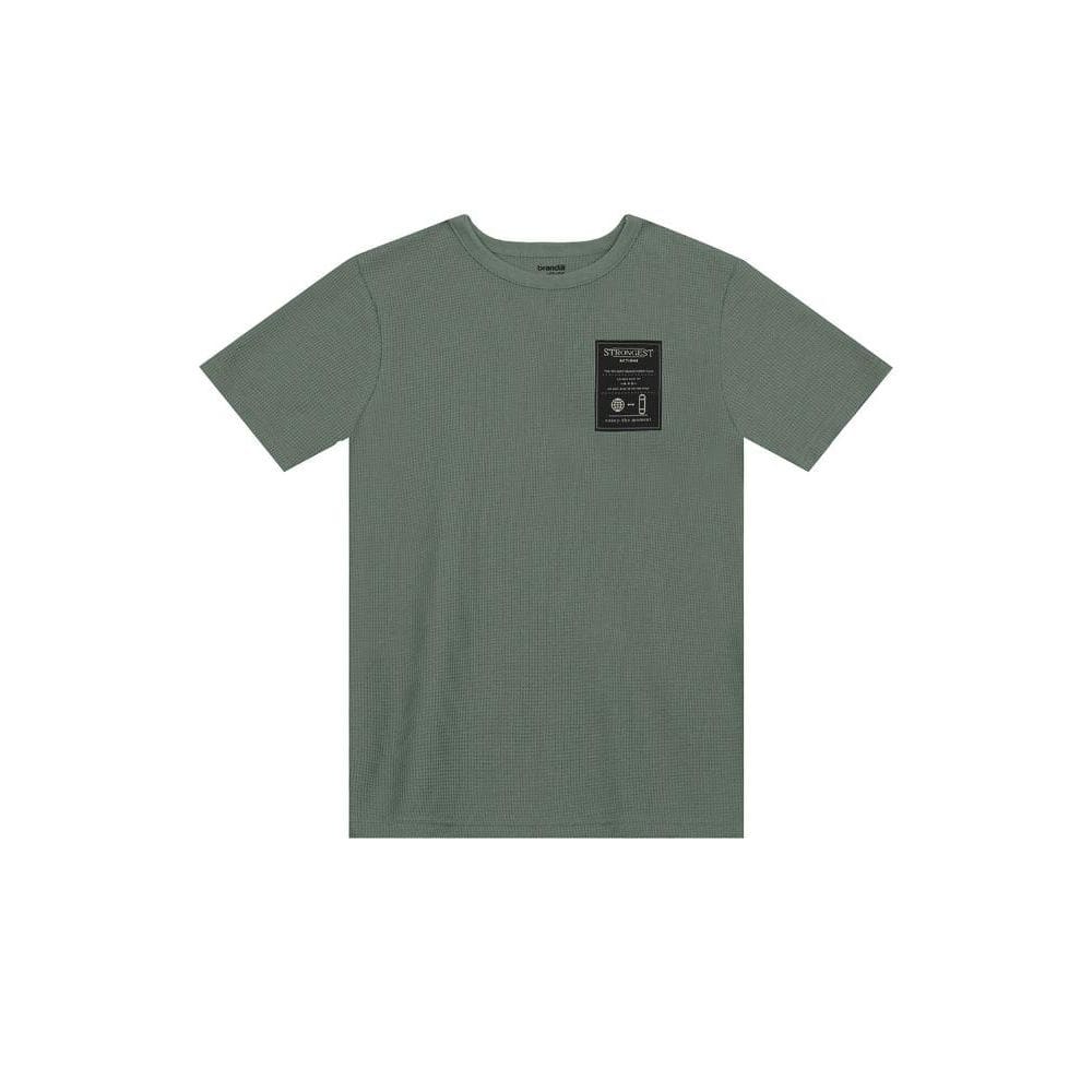 Camiseta teen menino em ribana Brandili Young