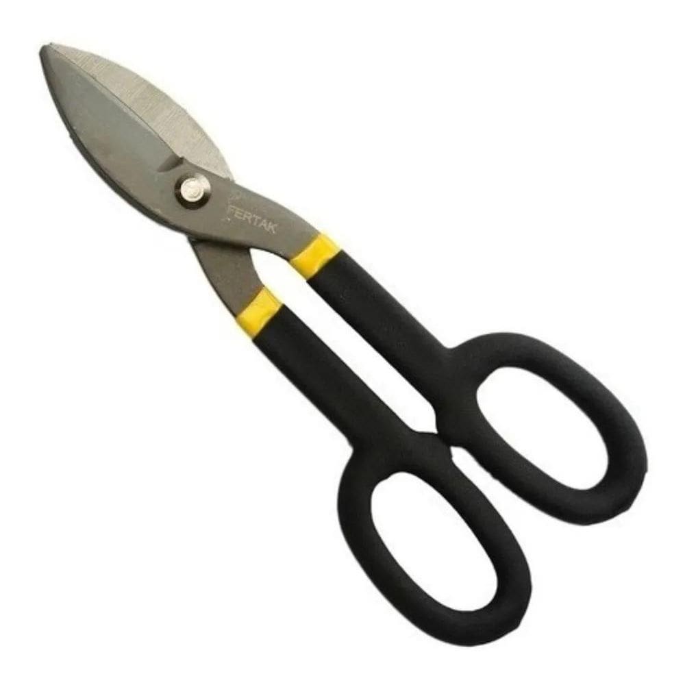 2X Tesoura Corta Chapa Funileiro Profissional 25Cm Fertak