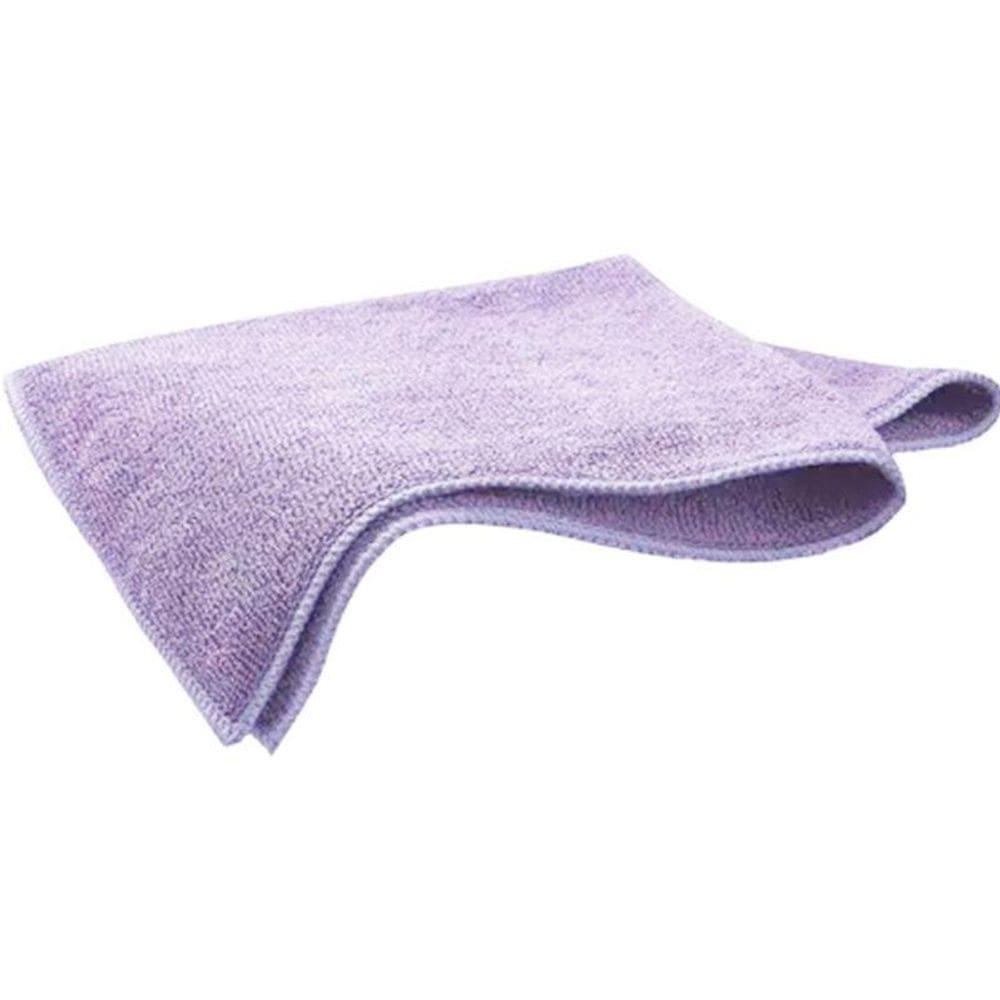 Kit Com 4 Panos Em Microfibra Multiuso Cor Lilas 30X30