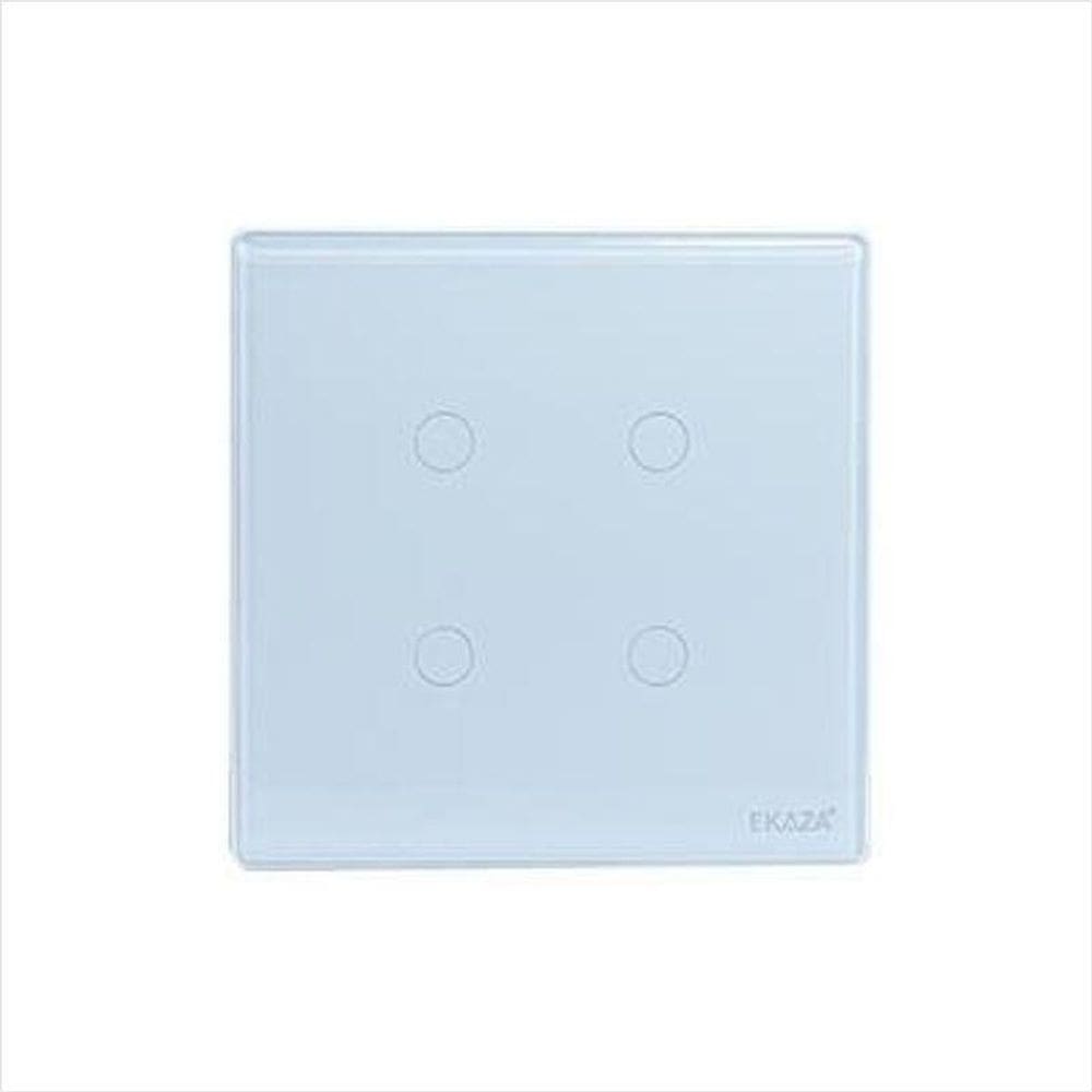 Interruptor Touch Inteligente Wi-Fi 4 Botões Ekaza 4X4