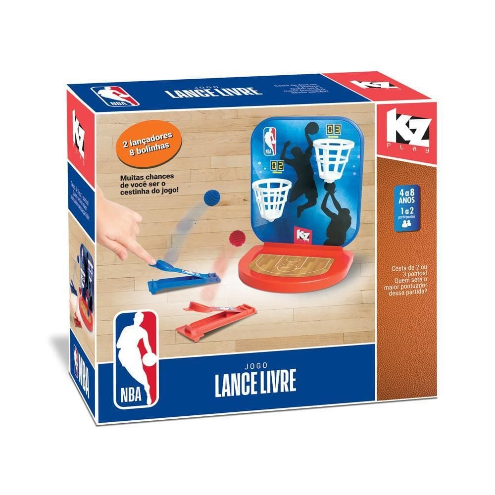 Jogo Infantil Lance Livre Nba