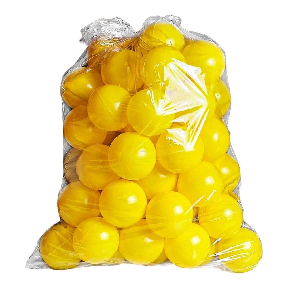 200 Bolinhas De Piscina Amarelas Que Não Amassam