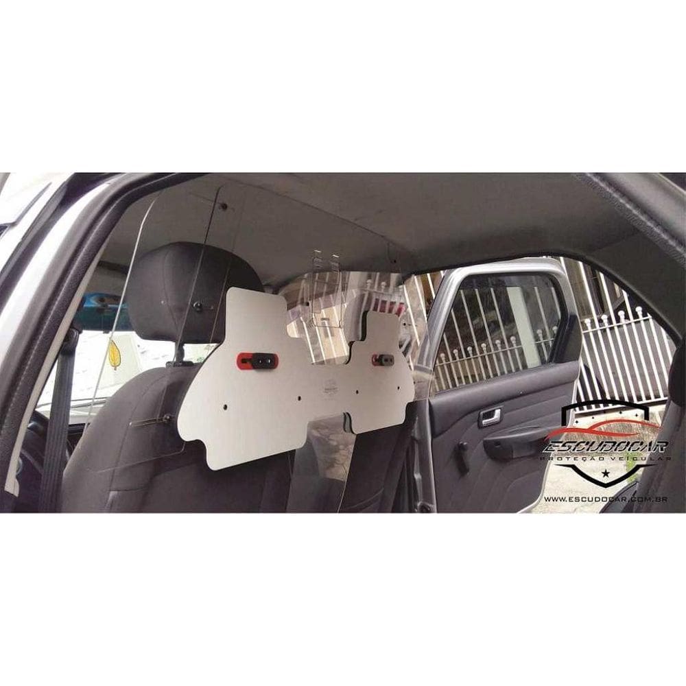 Placa Escudo Para Proteção Motorista Taxi App Br- Escudocar