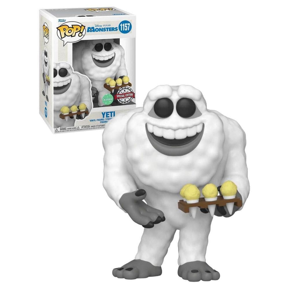 Yeti 1157 Exclusivo Scented Pop Funko Monstros Sa Disney