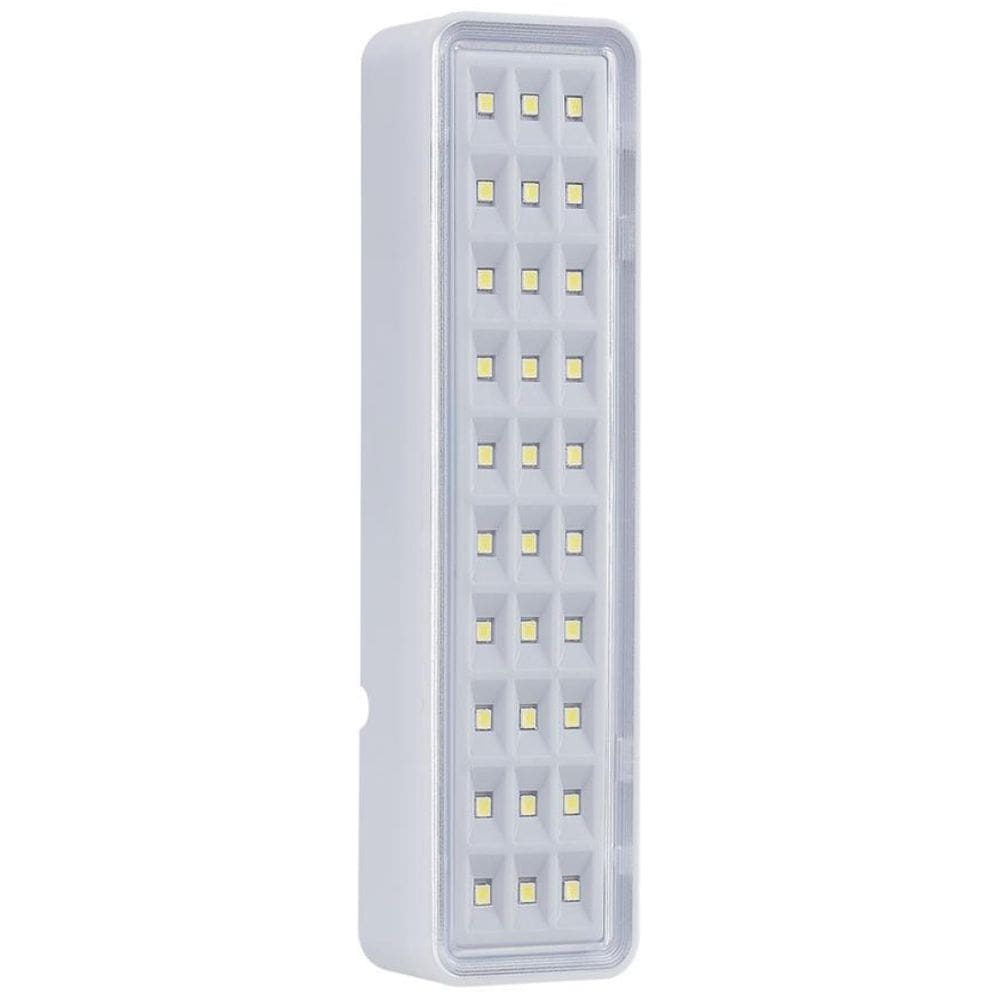 Kit 05 Luminária Luz Emergência Lea 30 Leds Intelbras Bivolt