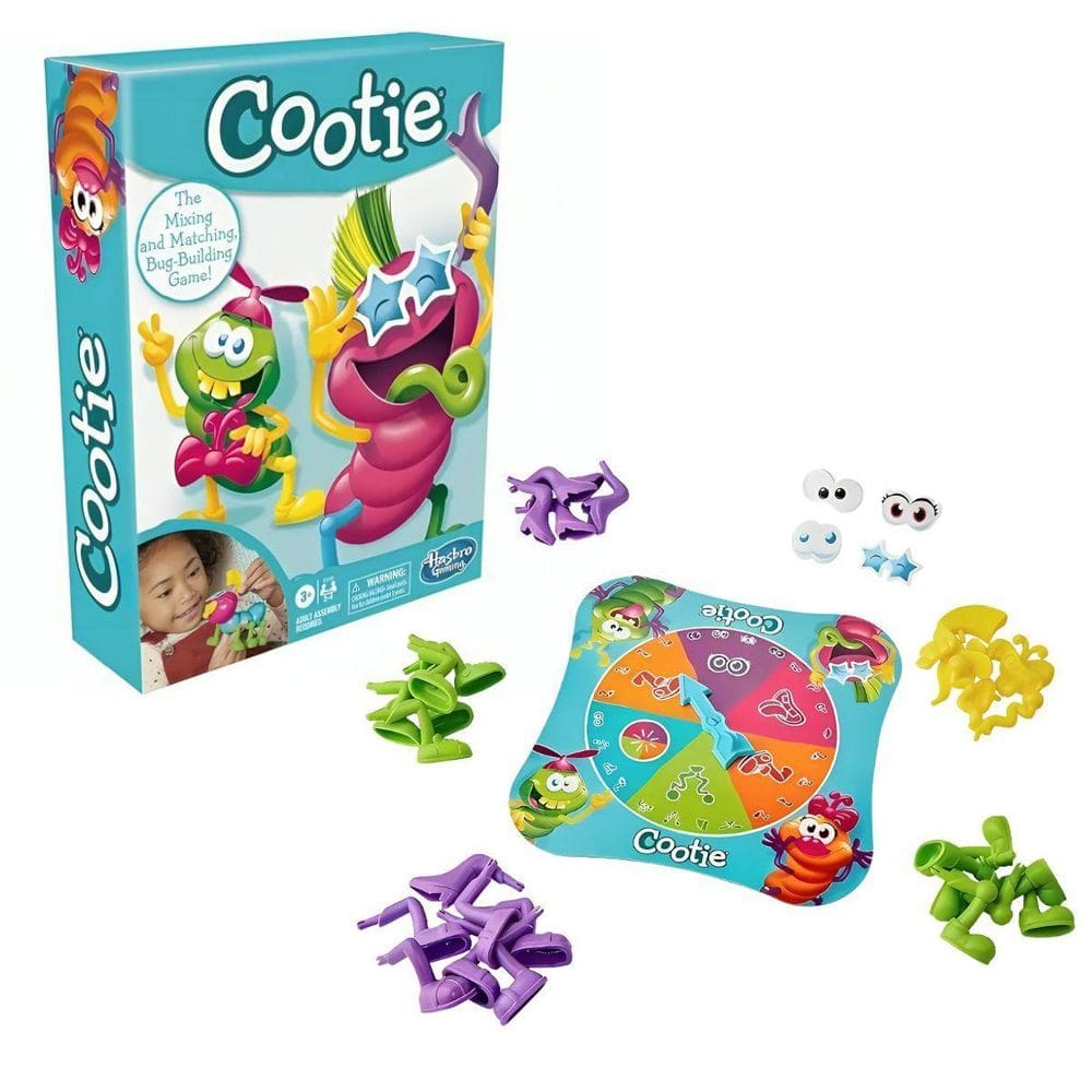 Jogo De Tabuleiro Infantil Pulgas Malucas F3100 - Hasbro