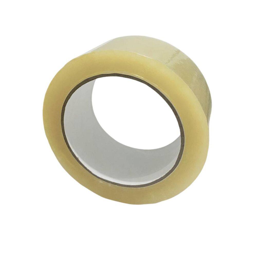 10 Fita Adesiva Transparente - 45Cm X 100 Metros